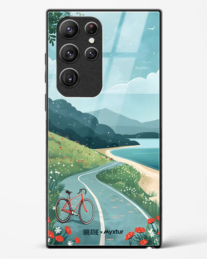 Bicycle Shoreline [BREATHE] Glass Case Phone Cover (Samsung)