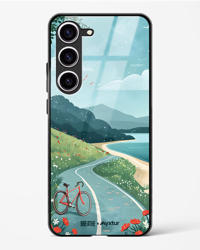 Bicycle Shoreline [BREATHE] Glass Case Phone Cover (Samsung)