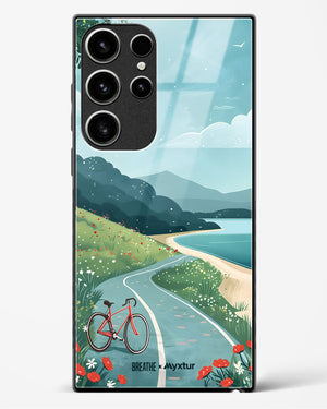 Bicycle Shoreline [BREATHE] Glass Case Phone Cover (Samsung)