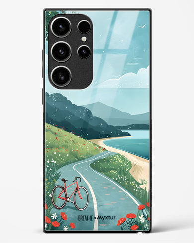 Bicycle Shoreline [BREATHE] Glass Case Phone Cover (Samsung)