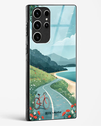 Bicycle Shoreline [BREATHE] Glass Case Phone Cover (Samsung)