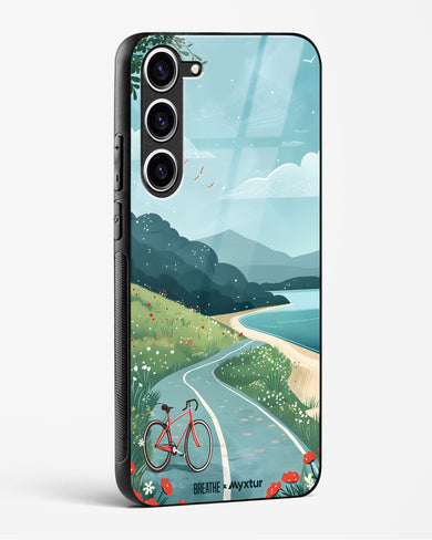 Bicycle Shoreline [BREATHE] Glass Case Phone Cover (Samsung)