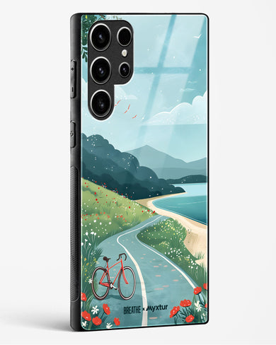 Bicycle Shoreline [BREATHE] Glass Case Phone Cover (Samsung)