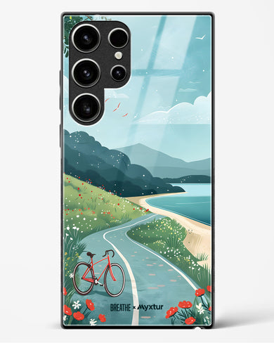 Bicycle Shoreline [BREATHE] Glass Case Phone Cover (Samsung)