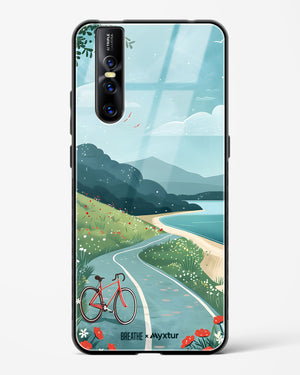 Bicycle Shoreline [BREATHE] Glass Case Phone Cover (Vivo)