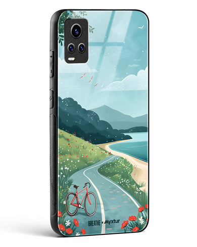 Bicycle Shoreline [BREATHE] Glass Case Phone Cover (Vivo)