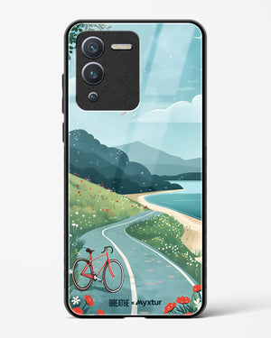 Bicycle Shoreline [BREATHE] Glass Case Phone Cover (Vivo)