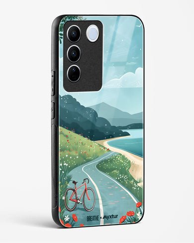 Bicycle Shoreline [BREATHE] Glass Case Phone Cover (Vivo)