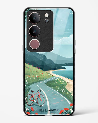 Bicycle Shoreline [BREATHE] Glass Case Phone Cover (Vivo)