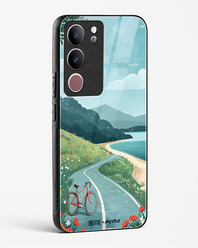 Bicycle Shoreline [BREATHE] Glass Case Phone Cover (Vivo)