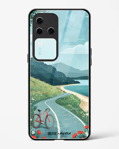 Bicycle Shoreline [BREATHE] Glass Case Phone Cover (Vivo)