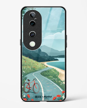 Bicycle Shoreline [BREATHE] Glass Case Phone Cover (Vivo)