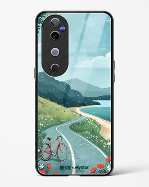 Bicycle Shoreline [BREATHE] Glass Case Phone Cover (Vivo)