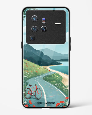 Bicycle Shoreline [BREATHE] Glass Case Phone Cover (Vivo)