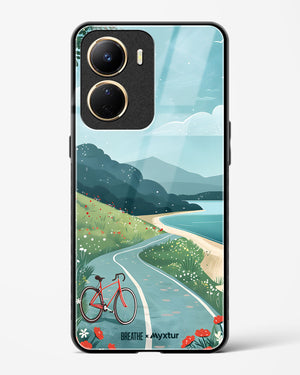 Bicycle Shoreline [BREATHE] Glass Case Phone Cover (Vivo)
