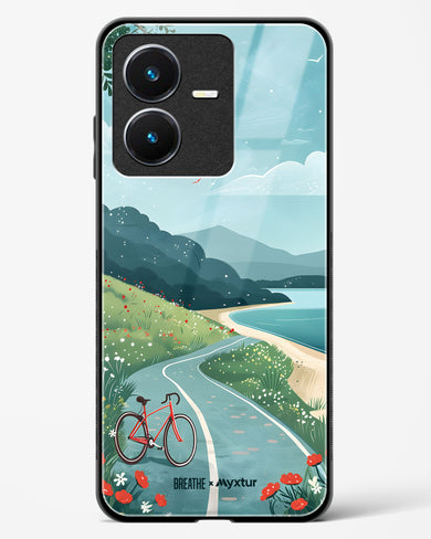 Bicycle Shoreline [BREATHE] Glass Case Phone Cover (Vivo)
