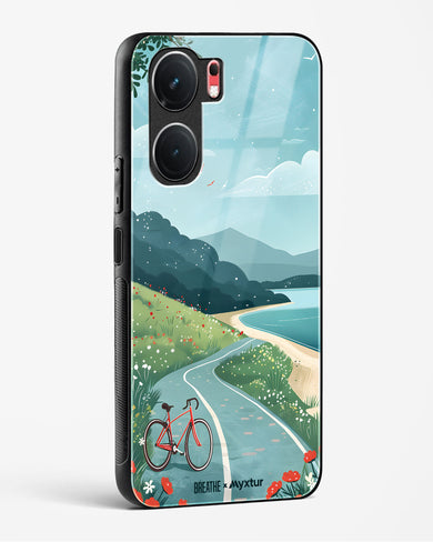 Bicycle Shoreline [BREATHE] Glass Case Phone Cover (Vivo)