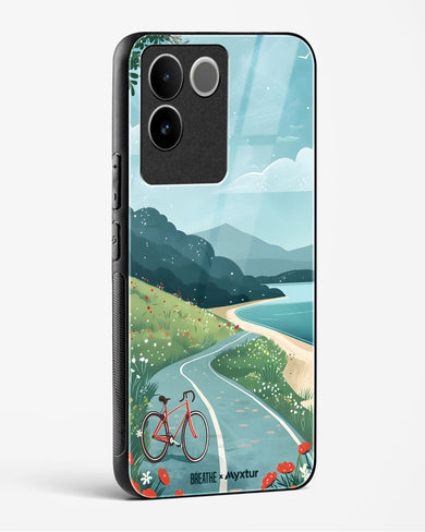 Bicycle Shoreline [BREATHE] Glass Case Phone Cover (Vivo)