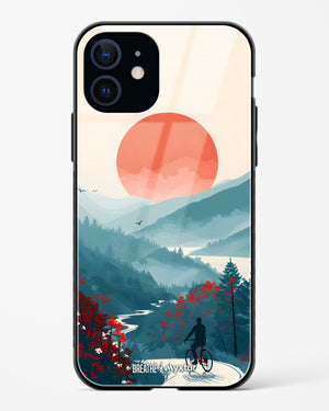 Biking Paths [BREATHE] Glass Case Phone Cover (Apple)