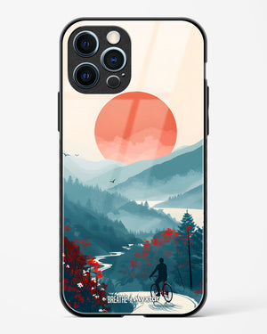 Biking Paths [BREATHE] Glass Case Phone Cover (Apple)