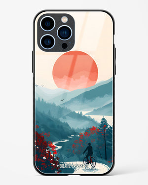 Biking Paths [BREATHE] Glass Case Phone Cover (Apple)