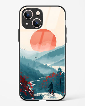 Biking Paths [BREATHE] Glass Case Phone Cover (Apple)