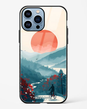 Biking Paths [BREATHE] Glass Case Phone Cover (Apple)