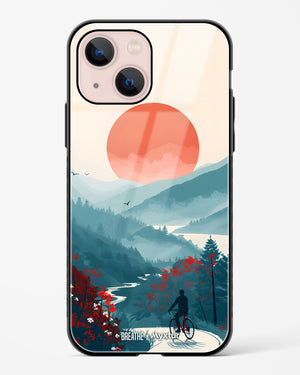 Biking Paths [BREATHE] Glass Case Phone Cover (Apple)