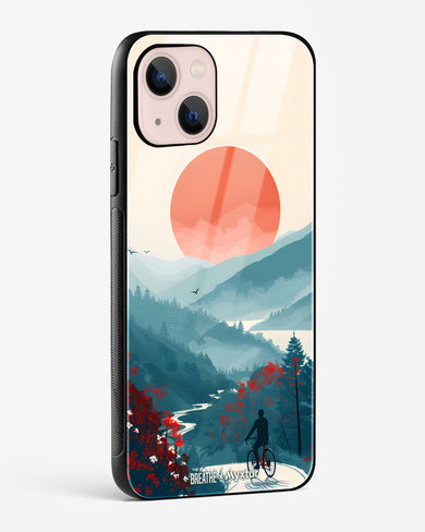 Biking Paths [BREATHE] Glass Case Phone Cover (Apple)