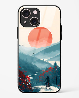 Biking Paths [BREATHE] Glass Case Phone Cover (Apple)