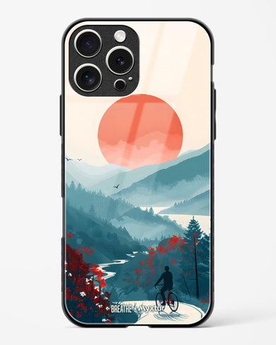 Biking Paths [BREATHE] Glass Case Phone Cover (Apple)