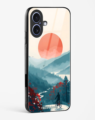 Biking Paths [BREATHE] Glass Case Phone Cover (Apple)