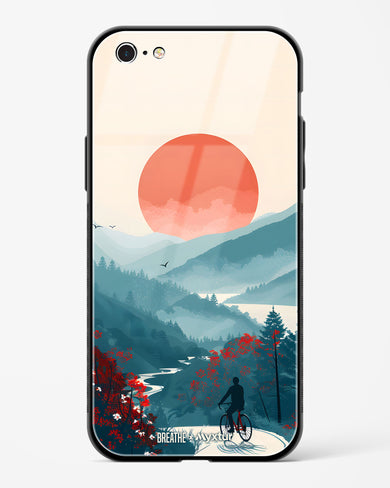 Biking Paths [BREATHE] Glass Case Phone Cover (Apple)