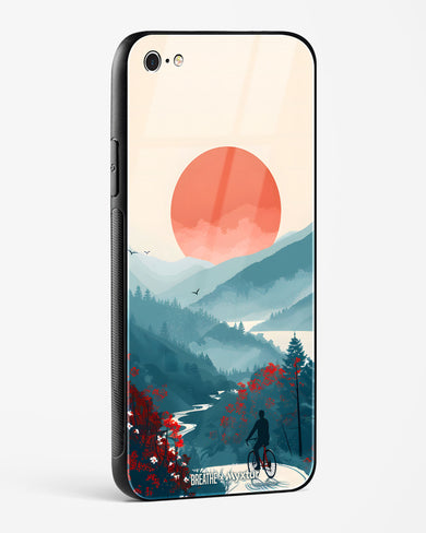 Biking Paths [BREATHE] Glass Case Phone Cover (Apple)