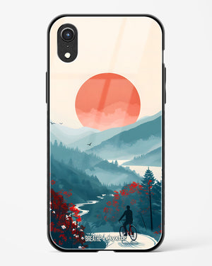 Biking Paths [BREATHE] Glass Case Phone Cover (Apple)