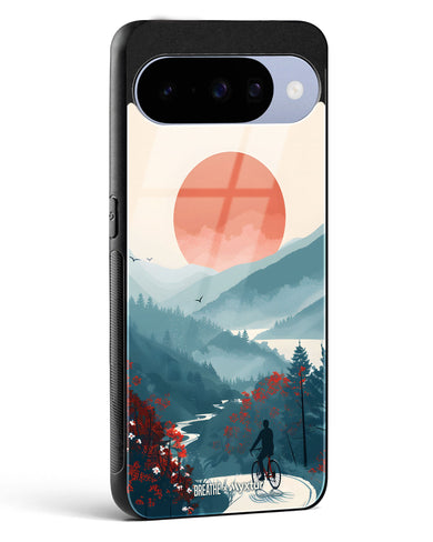 Biking Paths [BREATHE] Glass Case Phone Cover (Google)