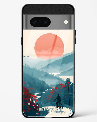 Biking Paths [BREATHE] Glass Case Phone Cover (Google)