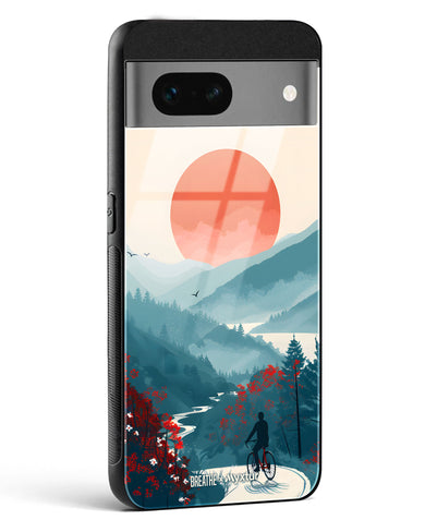 Biking Paths [BREATHE] Glass Case Phone Cover (Google)