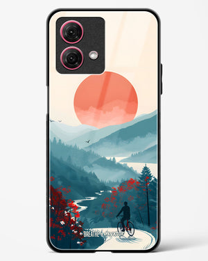 Biking Paths [BREATHE] Glass Case Phone Cover (Motorola)
