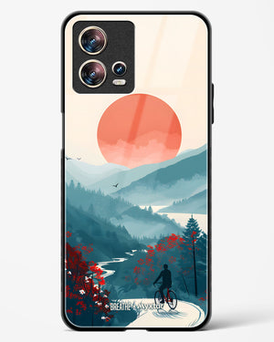Biking Paths [BREATHE] Glass Case Phone Cover (Motorola)