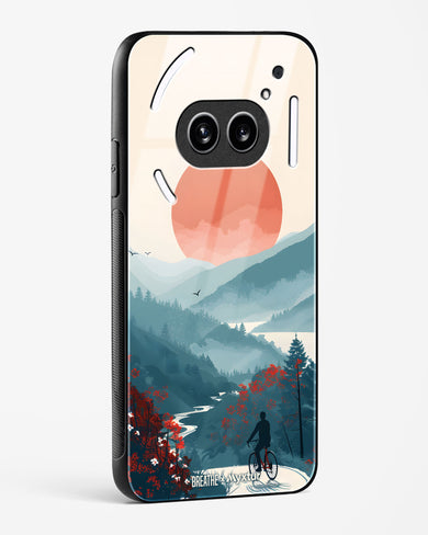 Biking Paths [BREATHE] Glass Case Phone Cover (Nothing)