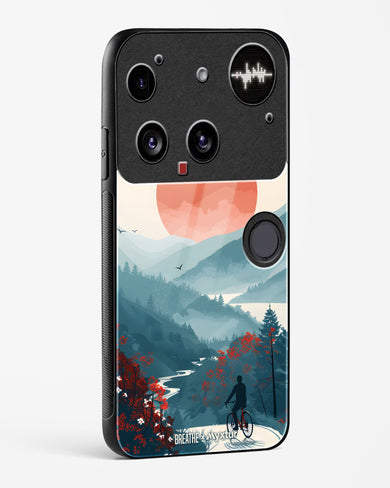 Biking Paths [BREATHE] Glass Case Phone Cover (Nothing)