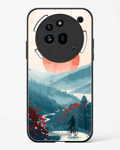 Biking Paths [BREATHE] Glass Case Phone Cover (Nothing)