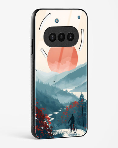 Biking Paths [BREATHE] Glass Case Phone Cover (Nothing)