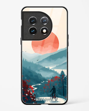 Biking Paths [BREATHE] Glass Case Phone Cover (OnePlus)