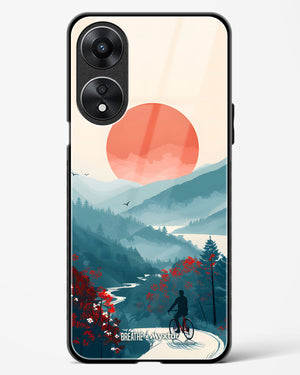 Biking Paths [BREATHE] Glass Case Phone Cover (Oppo)