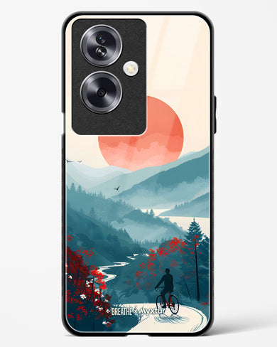 Biking Paths [BREATHE] Glass Case Phone Cover (Oppo)