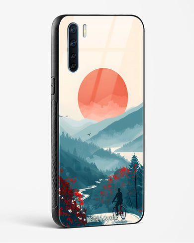 Biking Paths [BREATHE] Glass Case Phone Cover (Oppo)