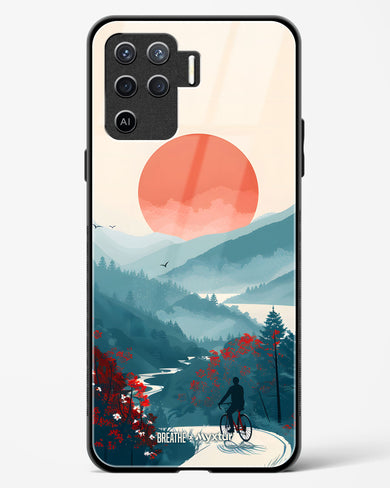 Biking Paths [BREATHE] Glass Case Phone Cover (Oppo)