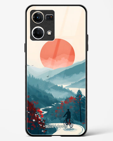 Biking Paths [BREATHE] Glass Case Phone Cover (Oppo)